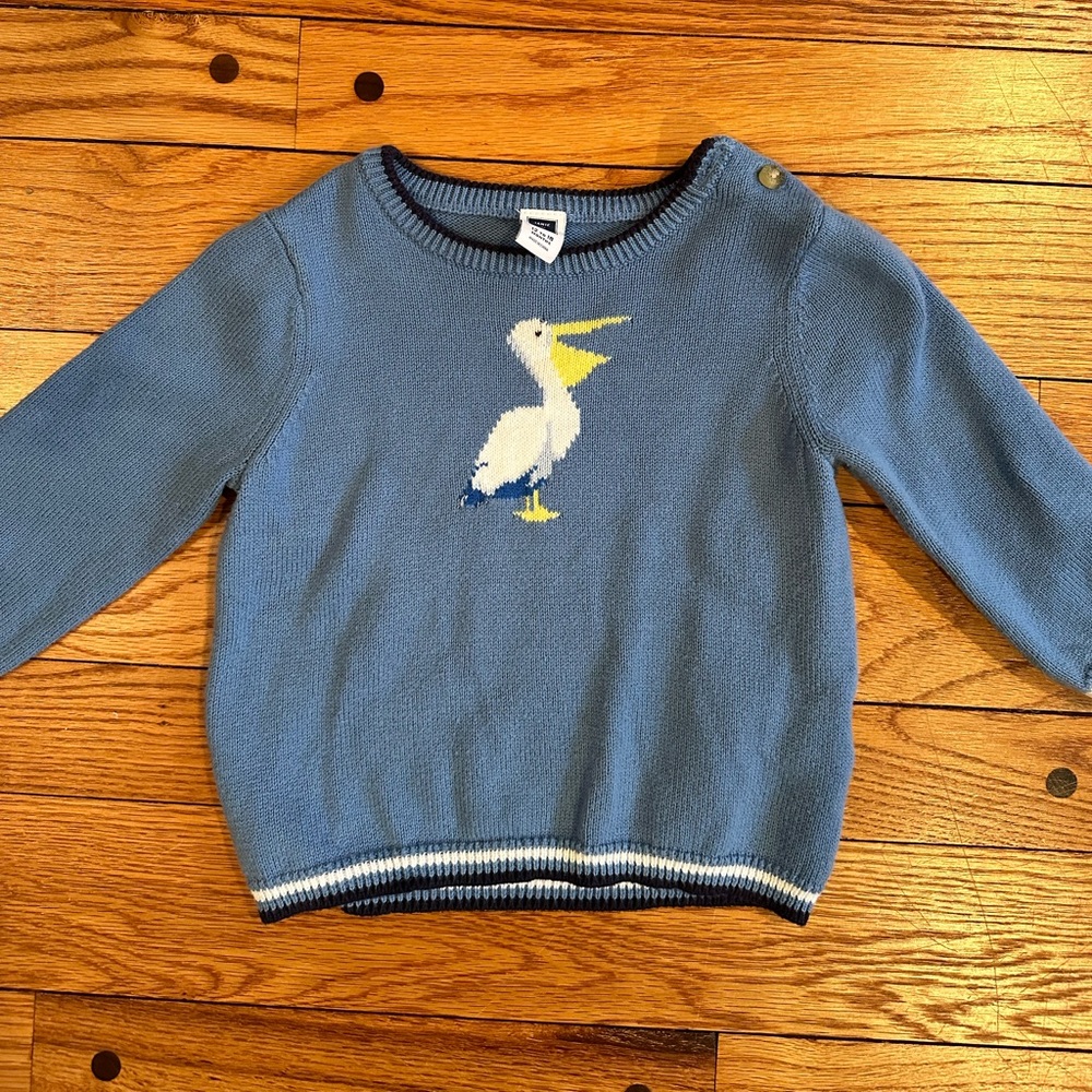 Janie and Jack boys sweater 12-18m